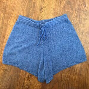 Beige Botany knit Shorts